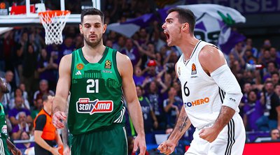 Euroleague: «Τρίποντη» εκτέλεση στη Μαδρίτη - Ο Παναθηναϊκός έχασε 90-86 από την Ρεάλ