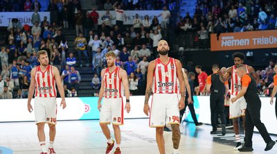 Euroleague: Ο Ολυμπιακός «πλήρωσε» τα λάθη του - Έχασε στο τέλος 91-89 από την Αναντολού Εφές