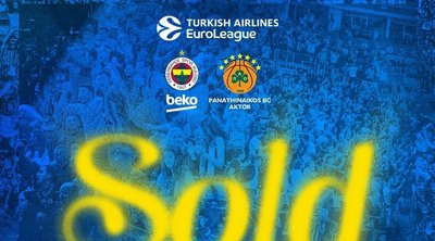 Euroleague: Η Φενερμπαχτσέ ανακοίνωσε sold out μία εβδομάδα πριν τον αγώνα με τον Παναθηναϊκό