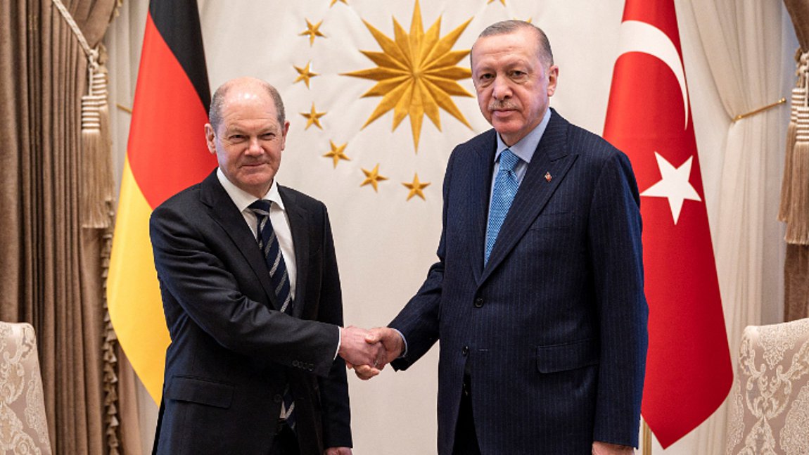 Συνάντηση Ερντογάν – Σολτς στην Κωνσταντινούπολη