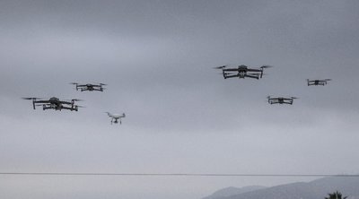 Μπαράζ επιθέσεων με drones μεταξύ Ρωσίας-Ουκρανίας