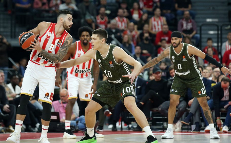 Euroleague: Κόκκινη «αυτοχειρία» στο Μόναχο - Ο Ολυμπιακός έχασε 84-80 από την Μπάγερν