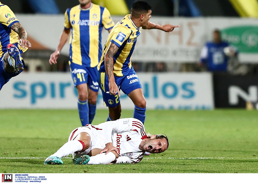 Σοκ με Γιαζιτσί στον Ολυμπιακό – Φόβος για ρήξη χιαστού