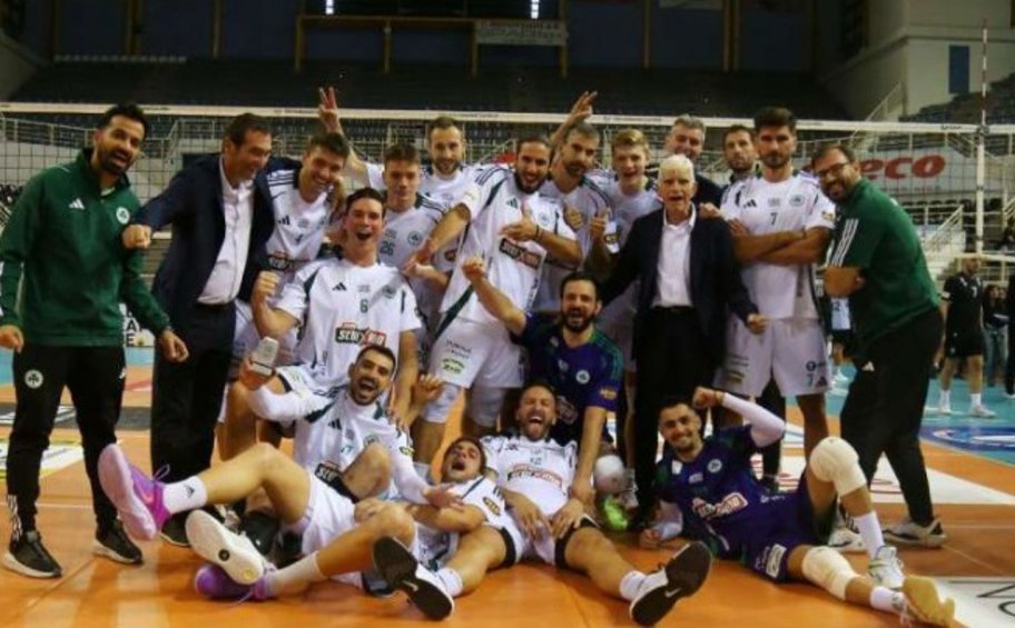 Volleyleague: Πέρασε από την Πυλαία ο Παναθηναϊκός, 3-1 τον ΠΑΟΚ