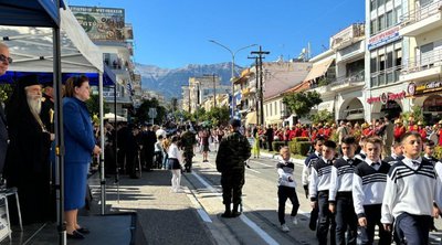 Μενδώνη από Σπάρτη: Τιμούμε τους προγόνους μας για την ηρωική τους θυσία, η Ελλάδα βαδίζει σταθερά, μπροστά, περήφανη για τον λαό και τις κατακτήσεις