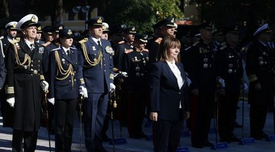 Ολοκληρώθηκε η στρατιωτική παρέλαση στη Θεσσαλονίκη - Σακελλαροπούλου: Πολύτιμη παρακαταθήκη, το σθένος και η ομοψυχία των ηρώων του '40