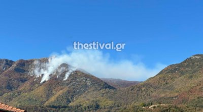 Φωτιά στο Παγγαίο Όρος: Για πέμπτη μέρα καίει η φωτιά - Επιχειρούν 390 πυροσβέστες και εναέρια μέσα