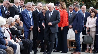 Σταϊνμάιερ από την Κάνδανο: Ζητώ συγχώρεση στο όνομα της Γερμανίας για τα βαριά εγκλήματα