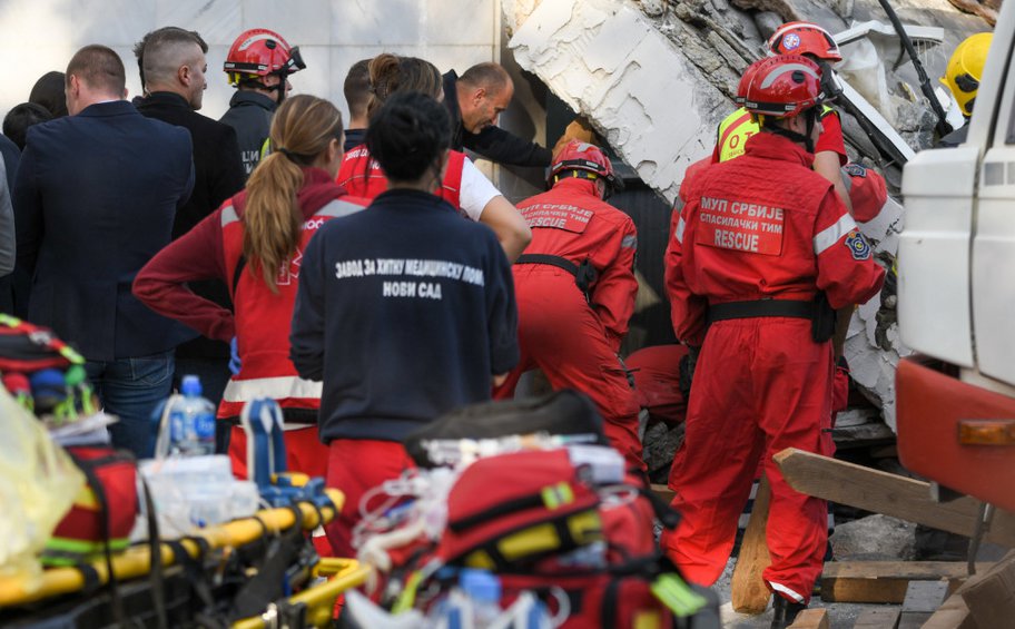 Σερβία: Στους 11 οι νεκροί από την κατάρρευση της οροφής σε σιδηροδρομικό σταθμό 