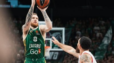 Euroleague: Δεν αφήνει την κορυφή η Ζαλγκίρις - Νίκησε και τη Μονακό (63-62)