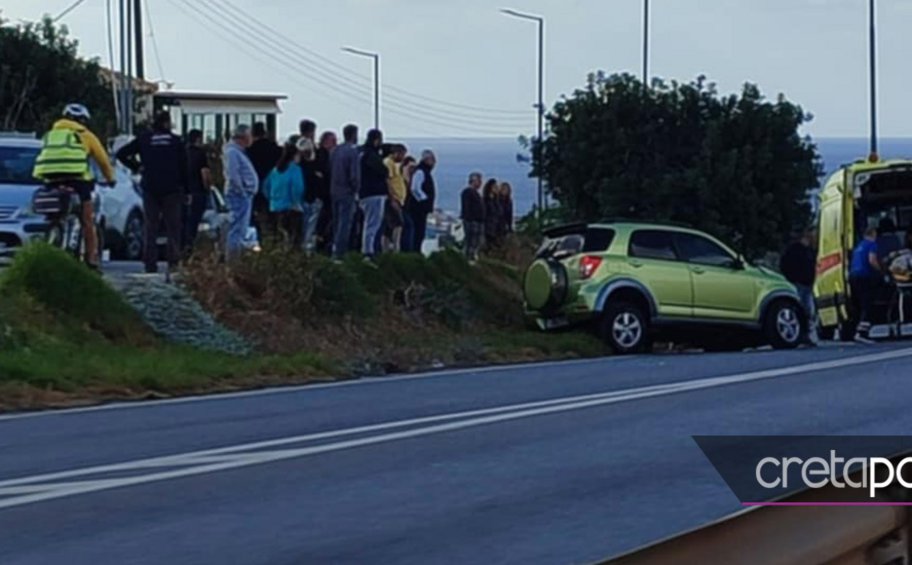 Κρήτη: Σοβαρό τροχαίο με εγκλωβισμό δύο ατόμων – ΦΩΤΟ
