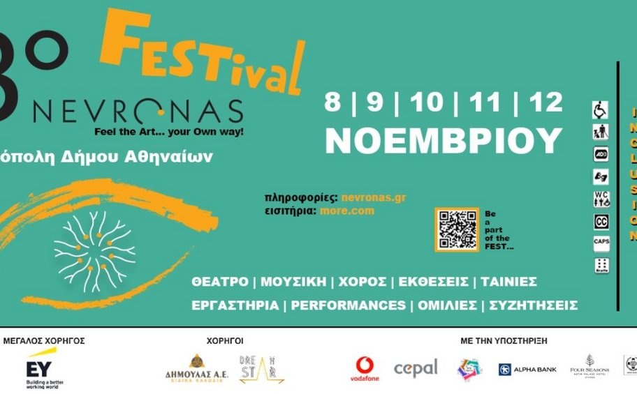 3ο Nevronas FESTival στην Τεχνόπολη… Ελάτε να γιορτάσουμε ΜΑΖΙ!