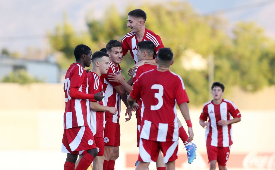 Youth League: «Σφραγίζουν» την πρόκριση στην Εσθονία οι Νέοι του Ολυμπιακού
