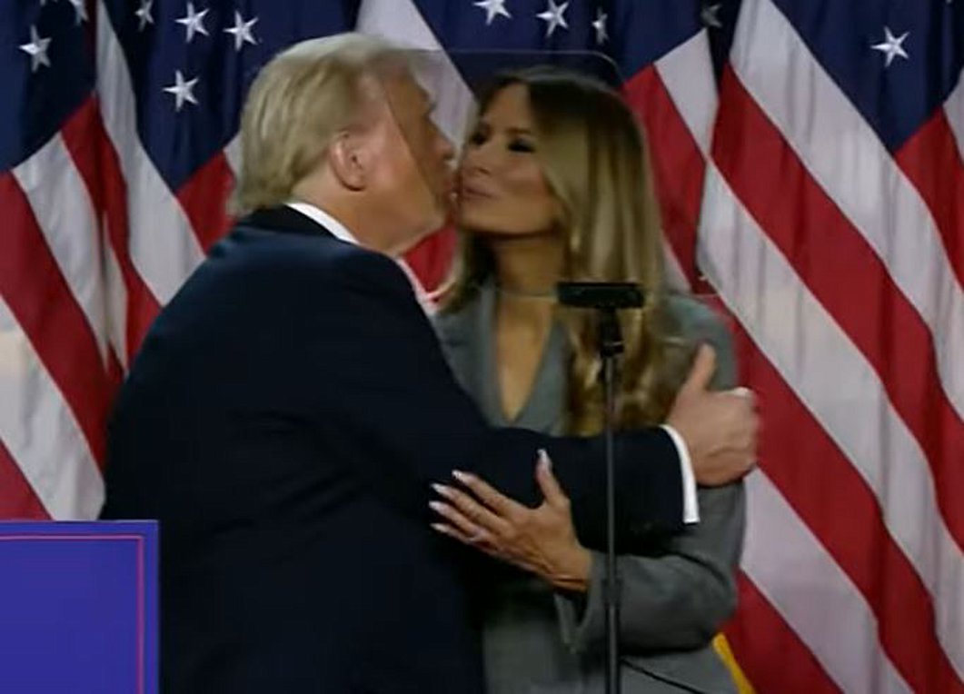 Τραμπ: Το φιλί στη Μελάνια – Για ποιον είπε «ένα αστέρι γεννιέται»