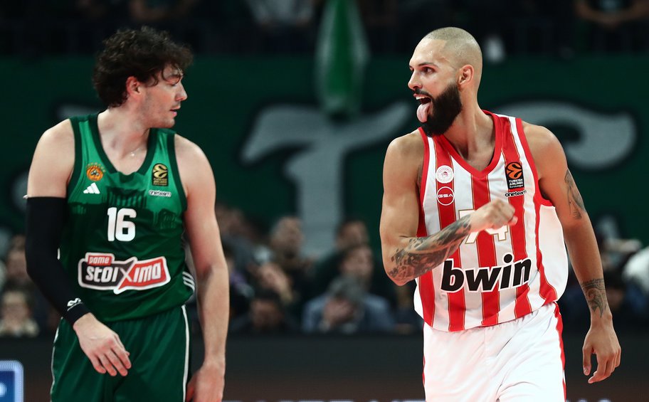 Euroleague: Με «σφραγίδα» Φουρνιέ ο Ολυμπιακός κέρδισε ένα επικό ντέρμπι - Επικράτησε 94-89 του Παναθηναϊκού