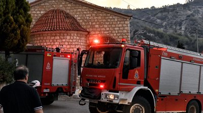 Υπό έλεγχο η πυρκαγιά σε χαμηλή βλάστηση στο Καπανδρίτι 