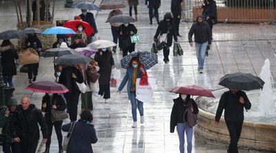 Έρχεται η κακοκαιρία «Alexandros» - Πού θα «χτυπήσει» με ισχυρές βροχές και καταιγίδες τις επόμενες ώρες