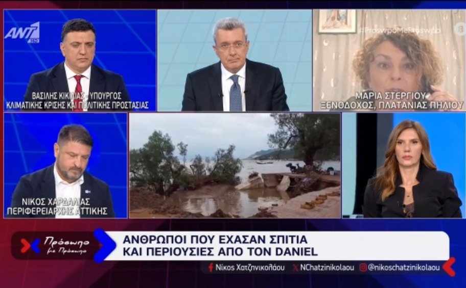 Παράπονα πληγέντων για τις αποζημιώσεις έπειτα από τον Ντάνιελ – Η απάντηση του Βασίλη Κικίλια – Βίντεο