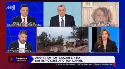 Παράπονα πληγέντων για τις αποζημιώσεις έπειτα από τον Ντάνιελ – Η απάντηση του Βασίλη Κικίλια – Βίντεο