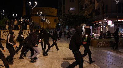 Θεσσαλονίκη: Προσαγωγές ατόμων στη διάρκεια των εκδηλώσεων για το Πολυτεχνείο