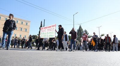 Γενική απεργία: Ολοκληρώθηκαν οι διαδηλώσεις - Εικόνες από την πορεία