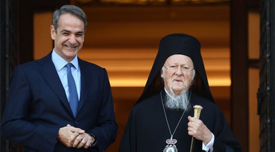 Μητσοτάκης σε Οικουμενικό Πατριάρχη: Είστε μία πηγή έμπνευσης, σοφίας και καθαρής σκέψης