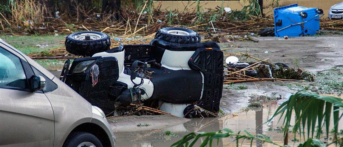 Κακοκαιρία Bora – Ρόδος: Εικόνες καταστροφής στο νησί – ΒΙΝΤΕΟ