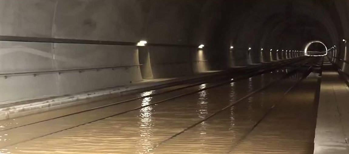Κακοκαιρία Bora: Πλημμύρισαν οι σήραγγες στα Τέμπη – ΒΙΝΤΕΟ
