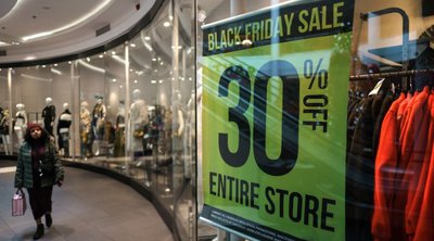 ΗΠΑ - Black Friday: 126 εκατ.καταναλωτές έκαναν τις αγορές τους στα καταστήματα με φυσική παρουσία
