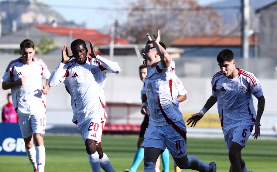 Youth League: Σαρωτικά στην 3η φάση ο Ολυμπιακός - ΒΙΝΤΕΟ 
