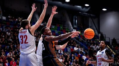 Basketball Champions League: Ο Προμηθέας θριάμβευσε εκτός επί της Νίμπουργκ (85-75) και μπήκε στα play-in