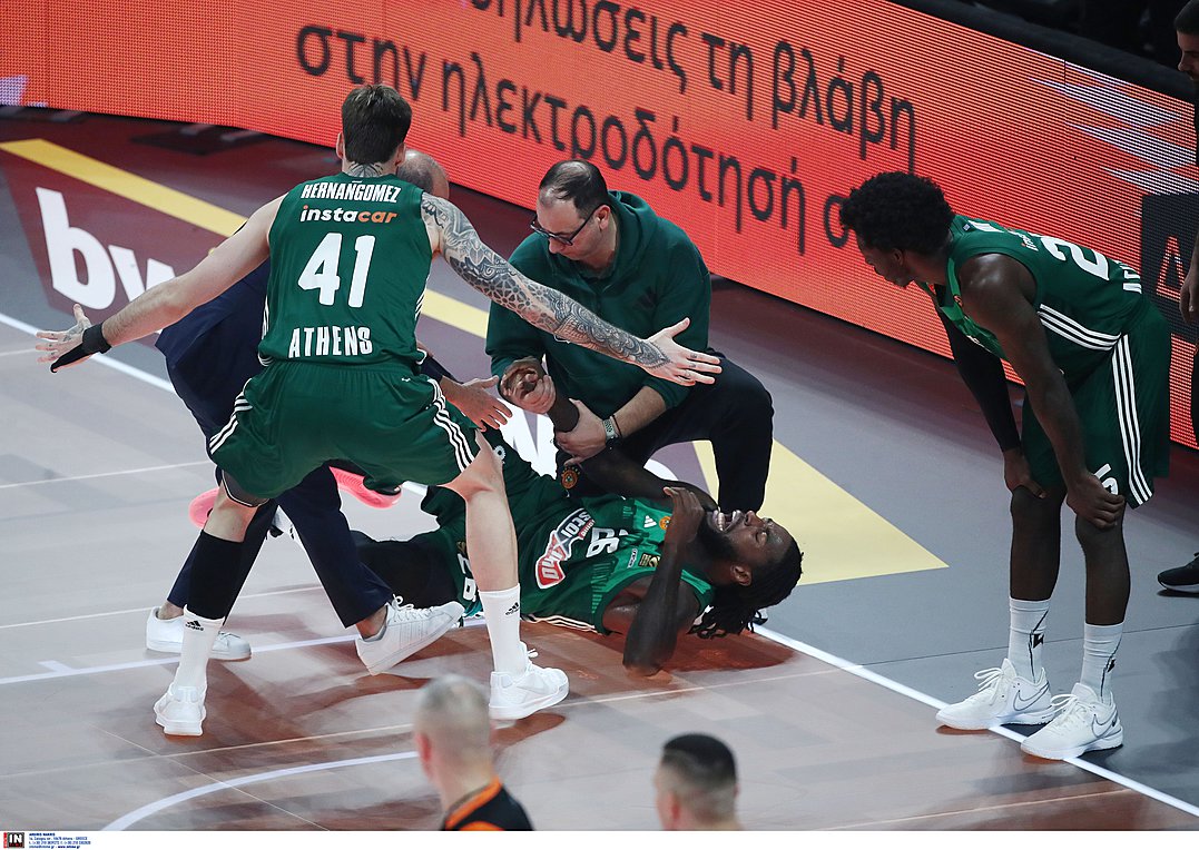 Euroleague: «Πάγωσε» το ΟΑΚΑ με τον σοκαριστικό τραυματισμό του Λεσόρ – BINTEO