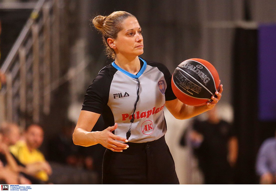 Ορισμοί διαιτητών Basket League: Η Τσαρούχα στο Παναθηναϊκός-Άρης