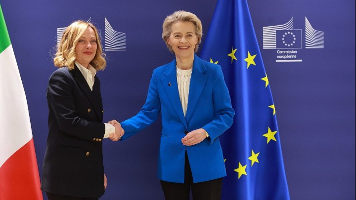 Ιταλία: Συνάντηση Μελόνι – φον ντερ Λάιεν στις Βρυξέλλες