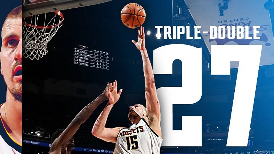 NBA: Πήραν το «θρίλερ» οι Νάγκετς με «τριπλό» Γιόκιτς