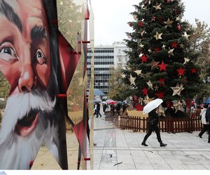 Παραμονή Χριστουγέννων με βροχές, καταιγίδες και χιόνια - Πού θα είναι έντονα τα φαινόμενα