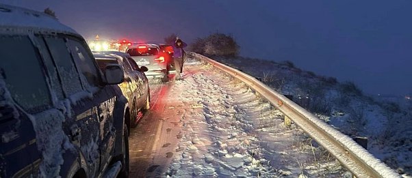 Τι λέει η ΕΛ.ΑΣ. για τις ουρές χιλιομέτρων στην Αράχωβα