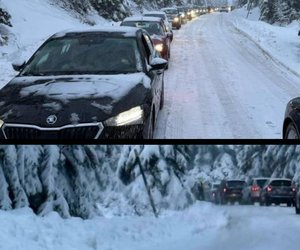 Μεγάλo μποτιλιάρισμα στο Περτούλι - Ουρές χιλιομέτρων - ΒΙΝΤΕΟ & ΦΩΤΟ