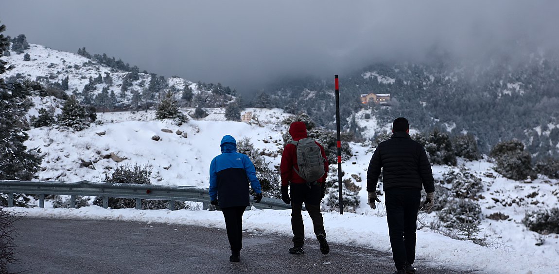 Η πρόγνωση του καιρού για τα επόμενα 24ωρα - Σε αυτές τις περιοχές της Αττικής θα χιονίσει το Σάββατο 