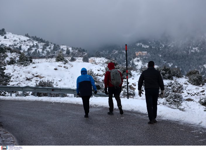 Η πρόγνωση του καιρού για τα επόμενα 24ωρα - Σε αυτές τις περιοχές της Αττικής θα χιονίσει το Σάββατο 