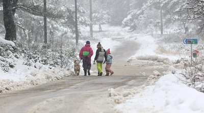 Καιρός: Το «Aegean effect show» φέρνει χιόνια και στην Αττική 