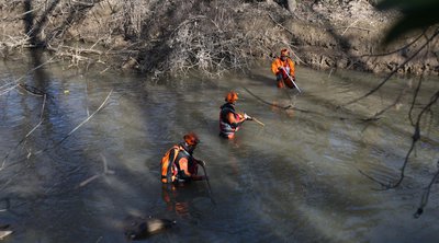 Έρευνες στον Πηνειό για τον 39χρονο που αγνοείται - Εικόνες από τη μεγάλη επιχείρηση