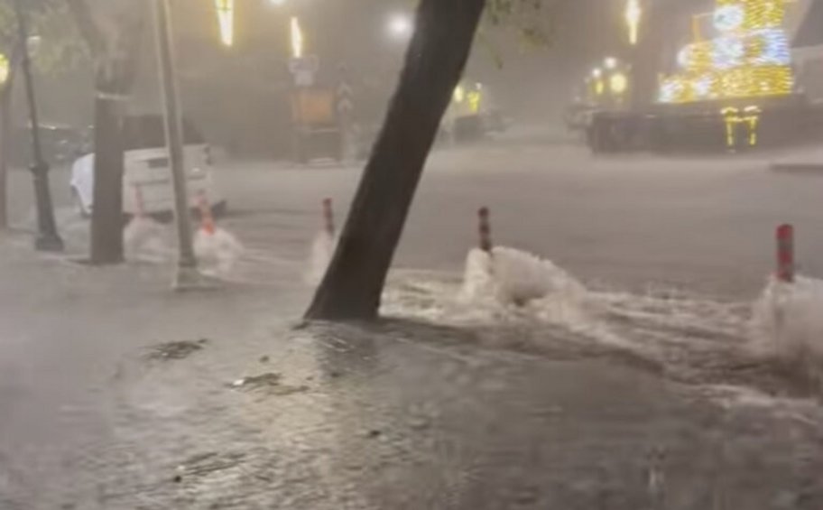 Μεγάλα προβλήματα στη Ρόδο από έντονες βροχοπτώσεις: Απεγκλωβίστηκαν άτομα