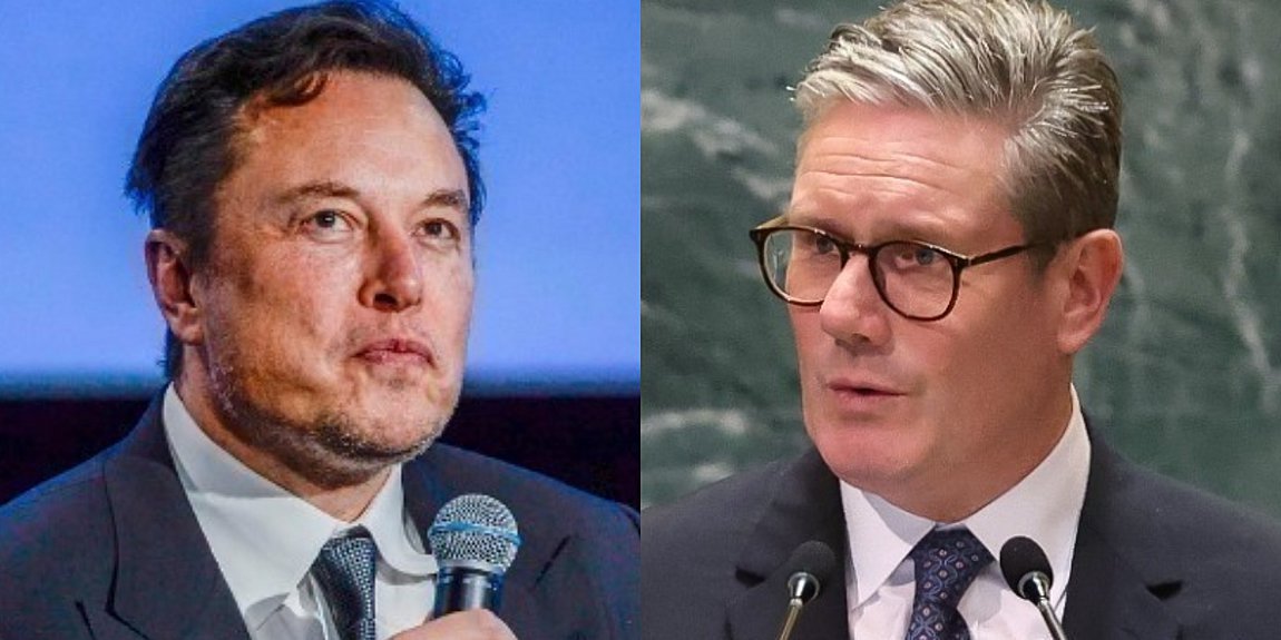 Βρετανία: Η λεκτική διαμάχη μεταξύ Μασκ και Στάρμερ κορυφώνεται