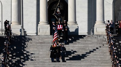 ΗΠΑ: Ο Τζίμι Κάρτερ κηδεύεται με τιμές στην Ουάσινγκτον, παρουσία του Τραμπ και πέντε πρώην προέδρων