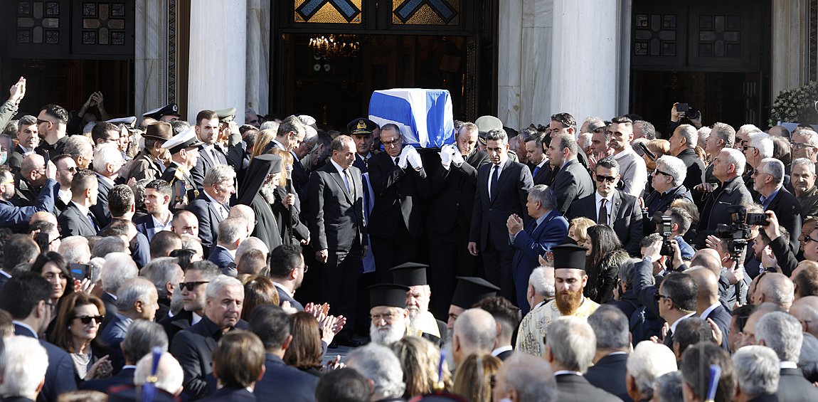 Κώστας Σημίτης: Σε κλίμα οδύνης το ύστατο χαίρε στον πρώην πρωθυπουργό 