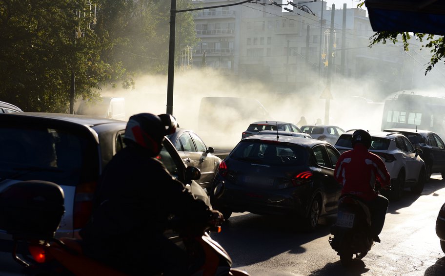 LIVE η κίνηση: Αυξημένη στον Κηφισό - Τροχαία ατυχήματα σε Βασ. Σοφίας, Αττική Οδό