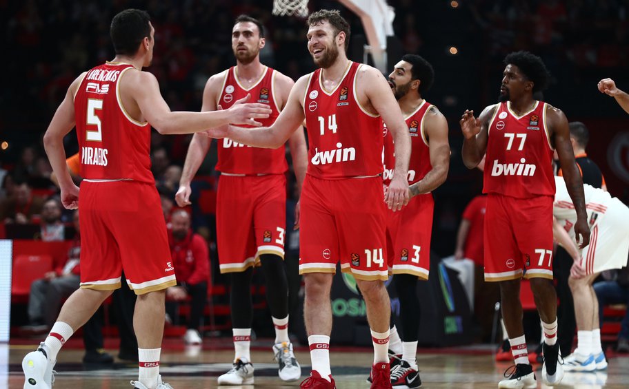 Η βαθμολογία της Euroleague: Μόνος πρώτος στην κορυφή ο Ολυμπιακός