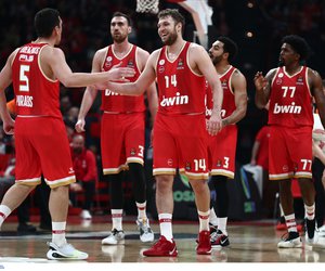 Η βαθμολογία της Euroleague: Μόνος πρώτος στην κορυφή ο Ολυμπιακός