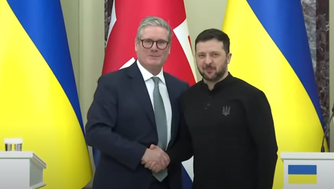 Ουκρανία και Ηνωμένο Βασίλειο υπέγραψαν συμφωνία εταιρικής σχέσης διάρκειας 100 ετών